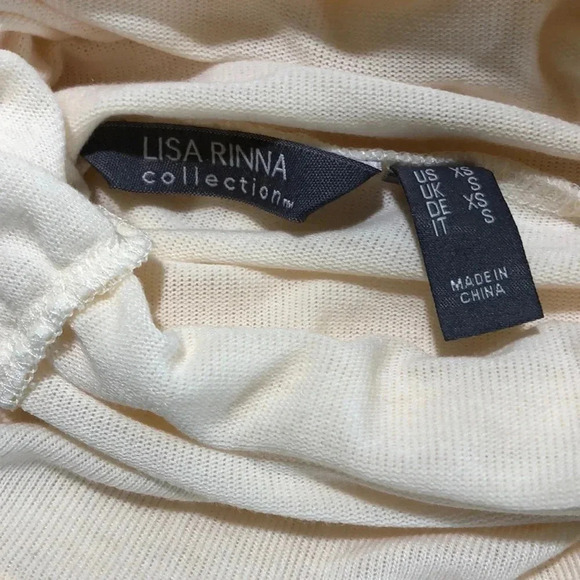 🌸NEW🌸 LISA RINNA Ruched Neck Turtle Neck - Picture 5 of 8